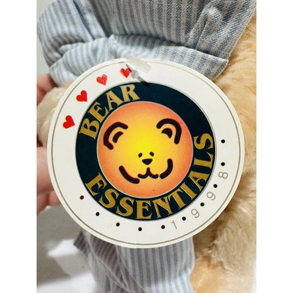 Vintage Effanbee Bear Essentials Cuddles Bear Plush 100% Mohair - Picture 2 of 11